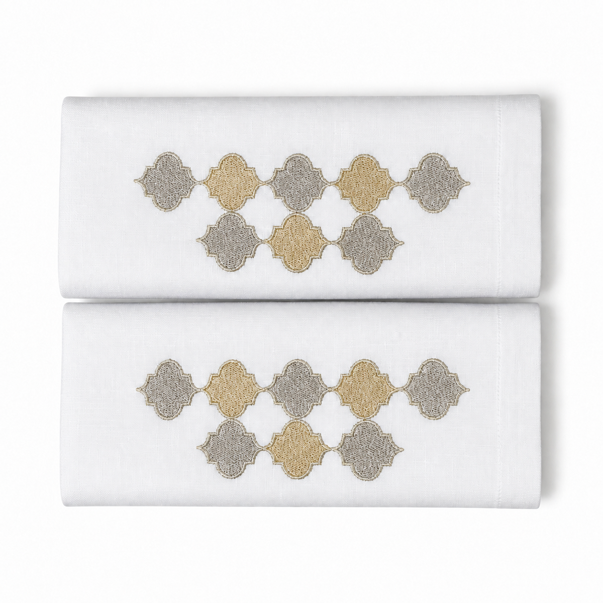 Ensemble 4 sets de table Collection Royal Gold/Silver