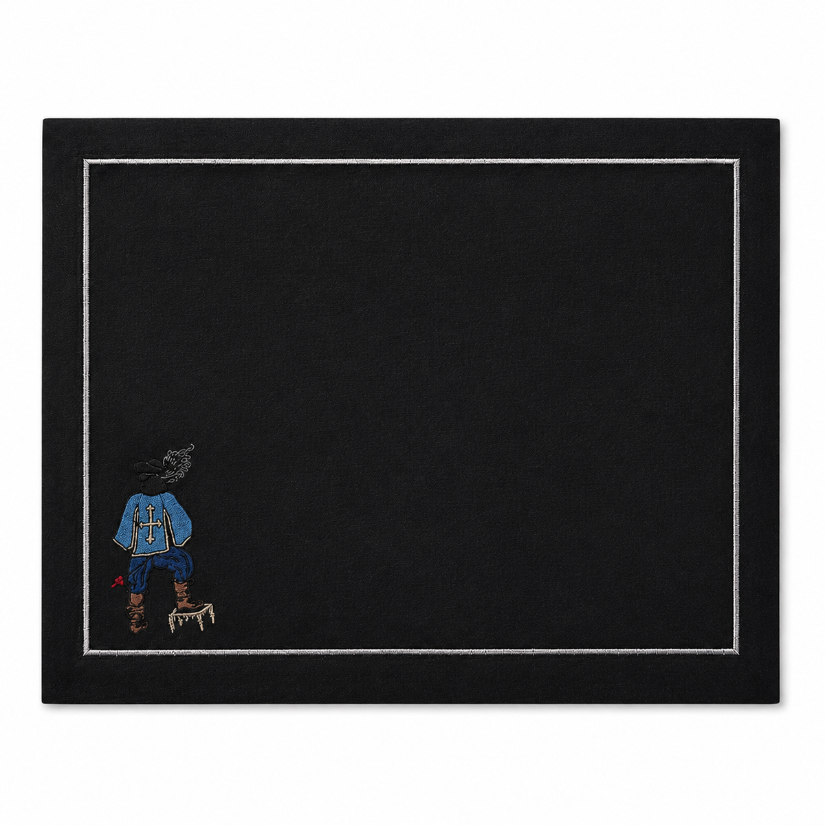 Ensemble 4 sets de Table Collection Musketeer Noir