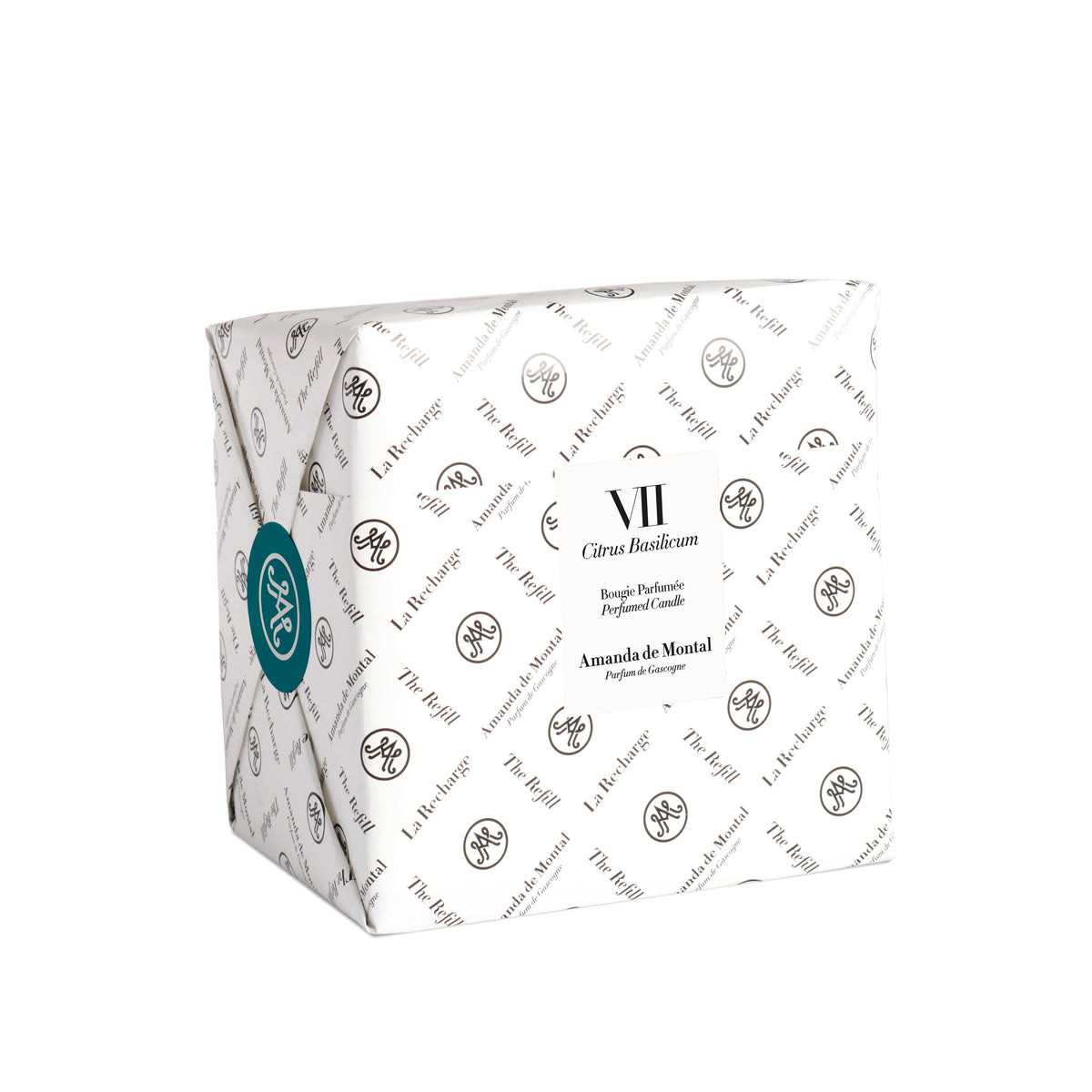 VII. CITRUS BASILICUM- Scented Candle Refill 190g