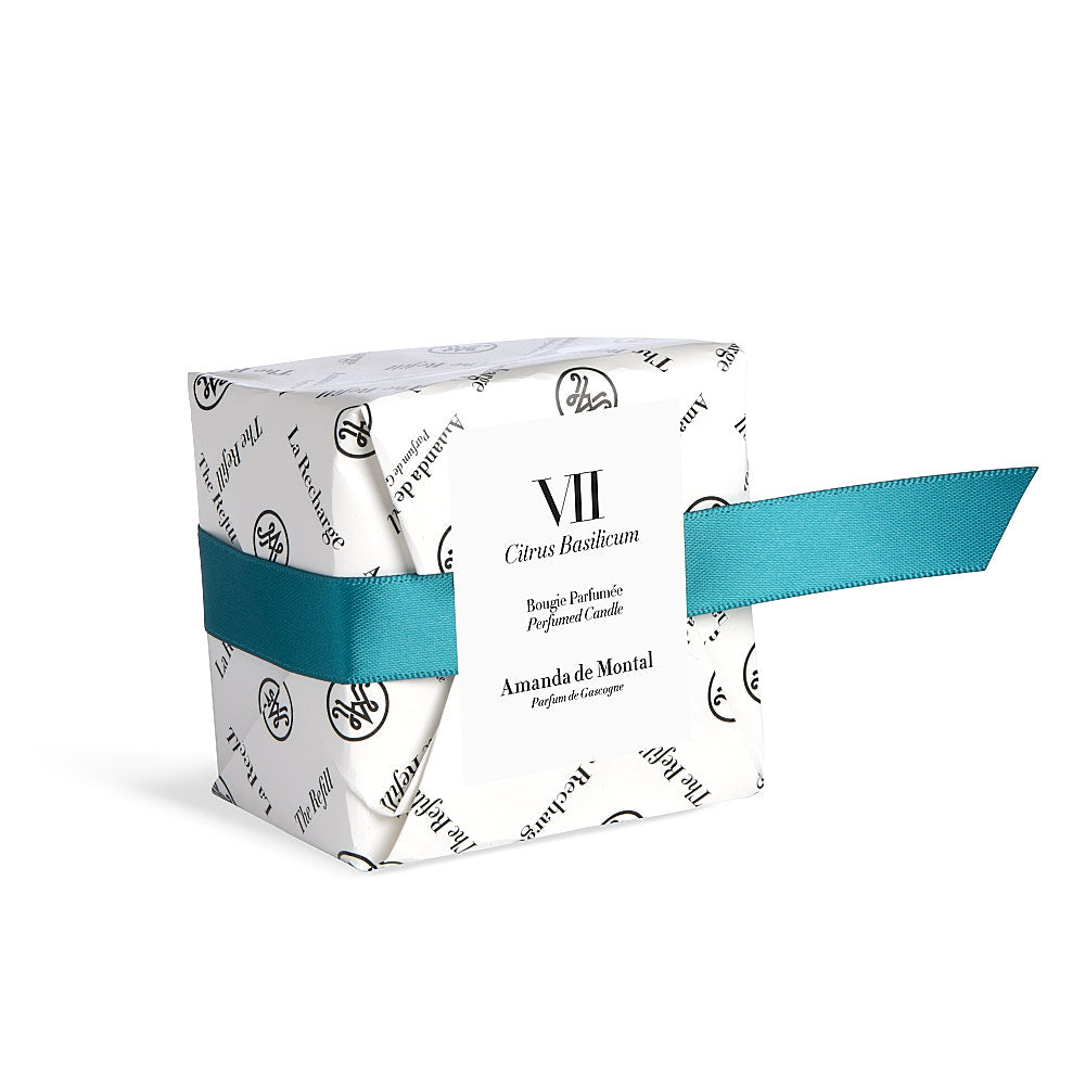 VII. CITRUS BASILICUM- Scented Candle Refill 190g