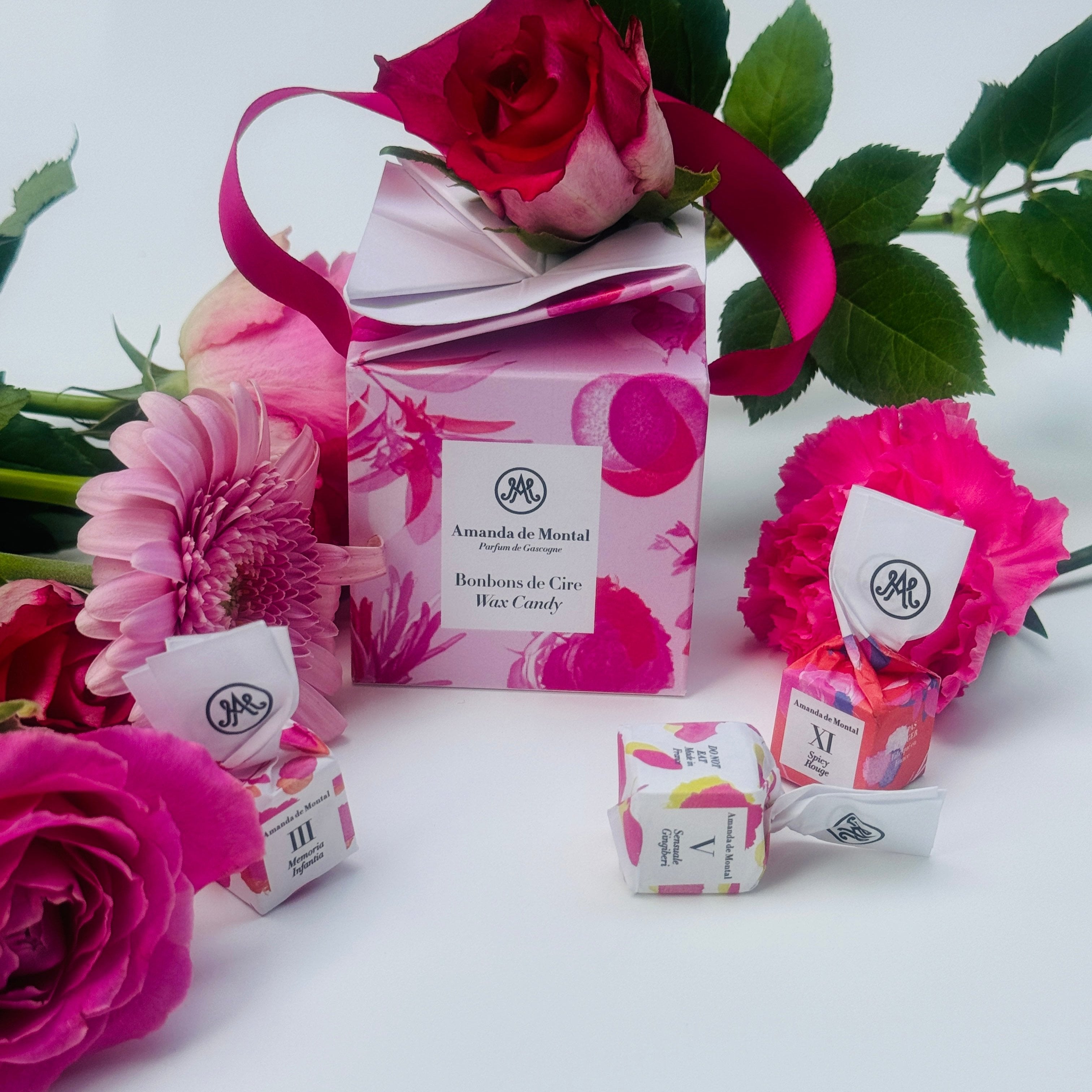 Scented Wax Candy Box PINK