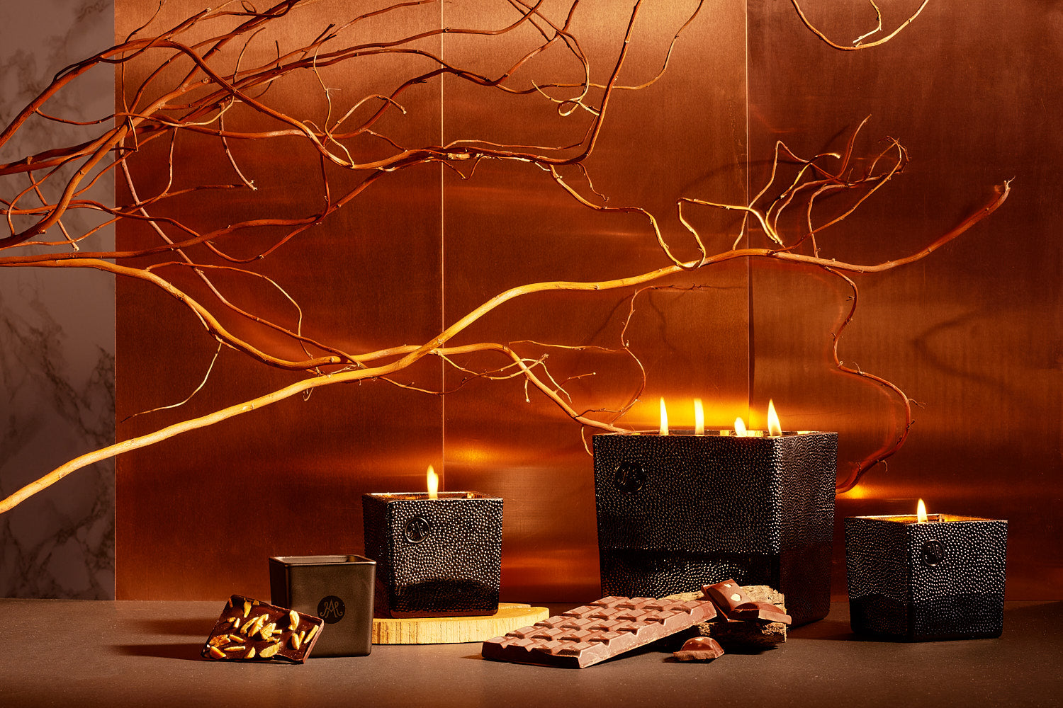 CHOCO ART MAGNAC - Scented Candle 4 wicks 1.1Kg