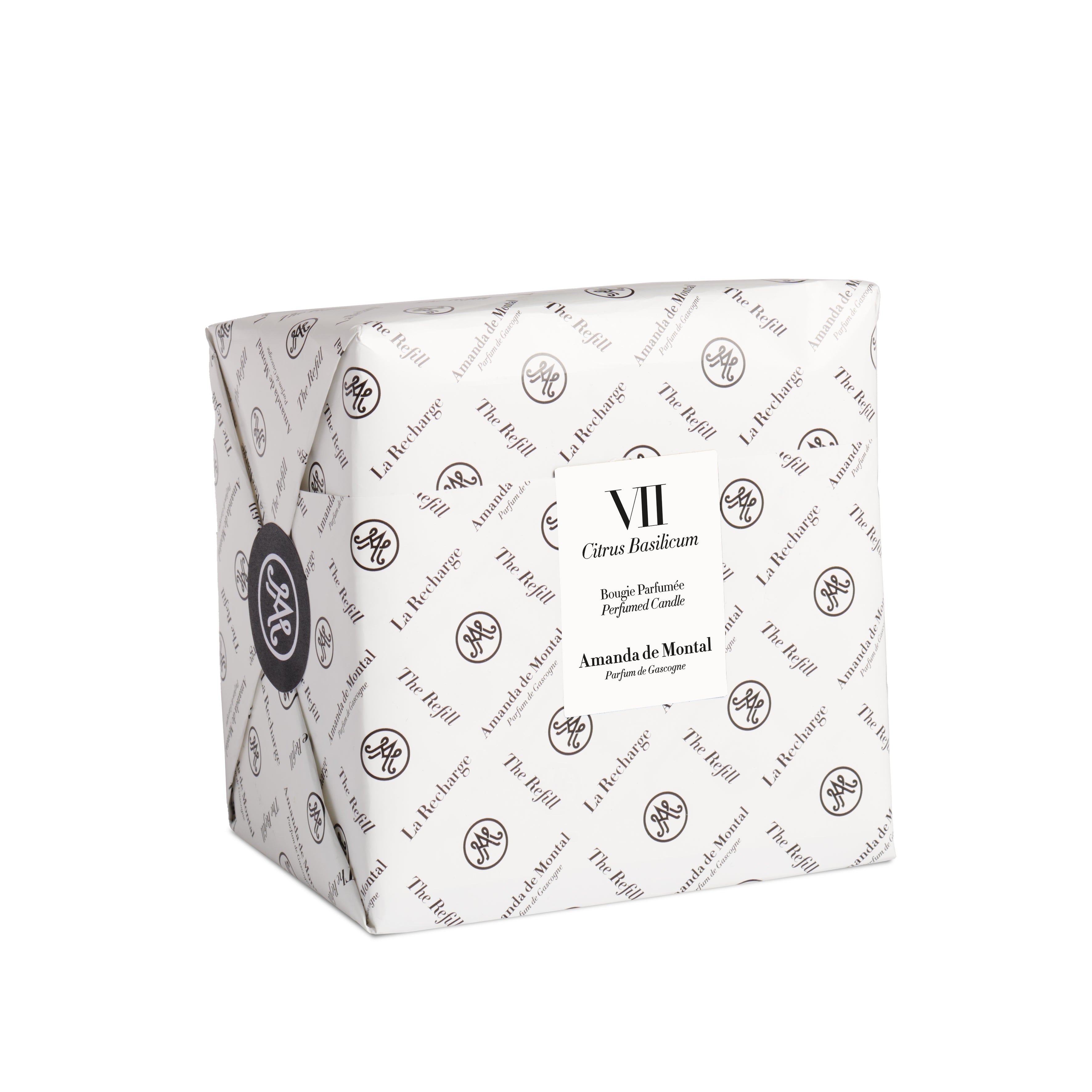 VII. CITRUS BASILICUM- Scented Candle Refill 1.4Kg