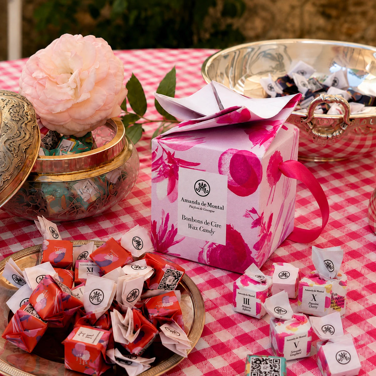 Scented Wax Candy Box PINK