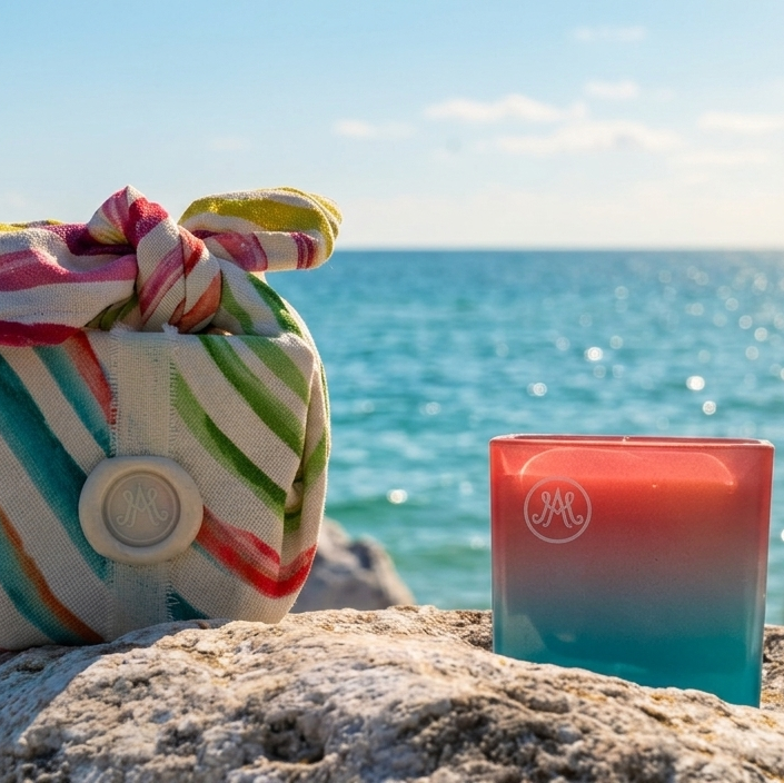 VIII THEA CTRUS BERGAMIA RAINBOW Bougie Parfumée
